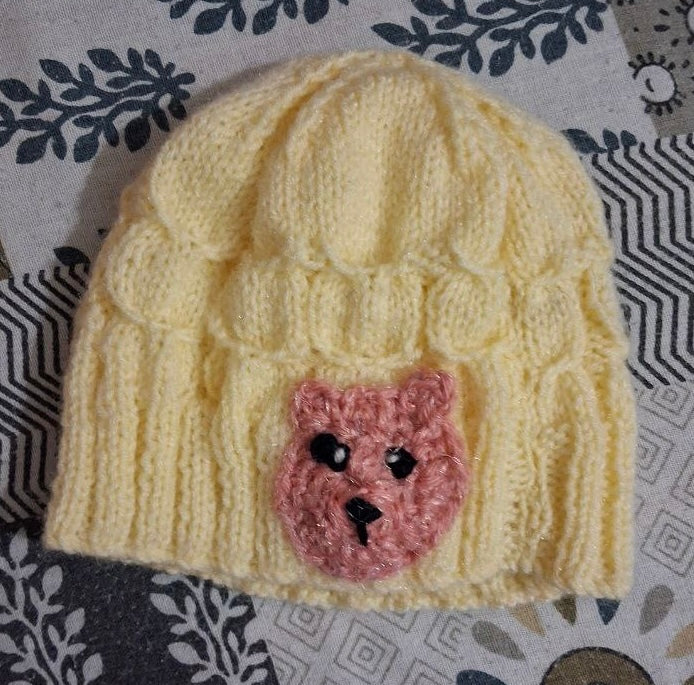 Teddy bear cap